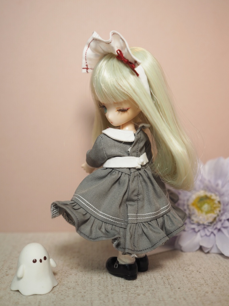 オビツ11用 カラフルメイドちゃんワンピースセット(2026ハロウィンver.)