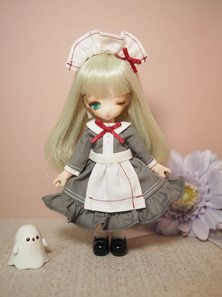 オビツ11用 カラフルメイドちゃんワンピースセット(2026ハロウィンver.)