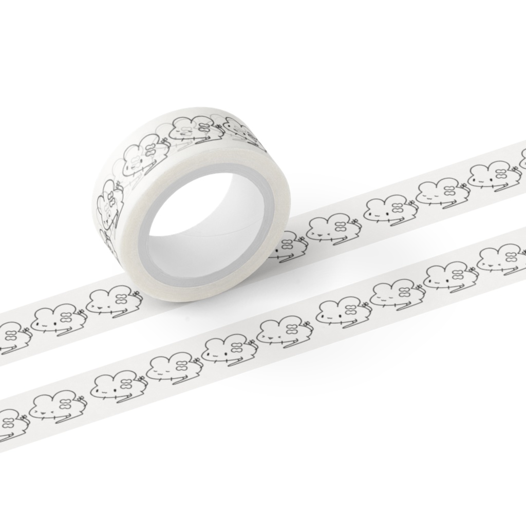 トビネズミのマスキングテープ