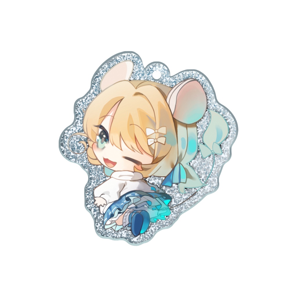 棲子むぎ5周年ラメアクキー