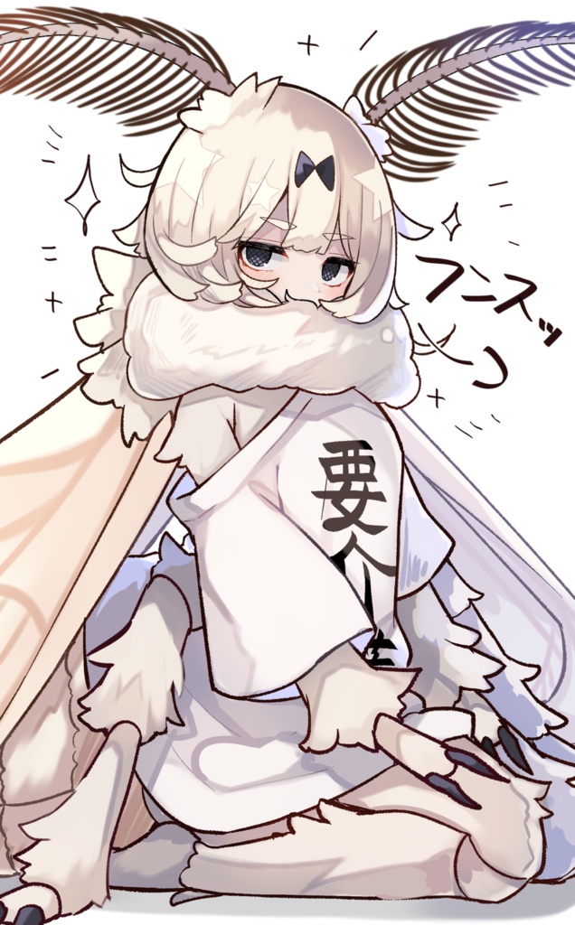 お座り蚕ちゃんアクリルフィギュア