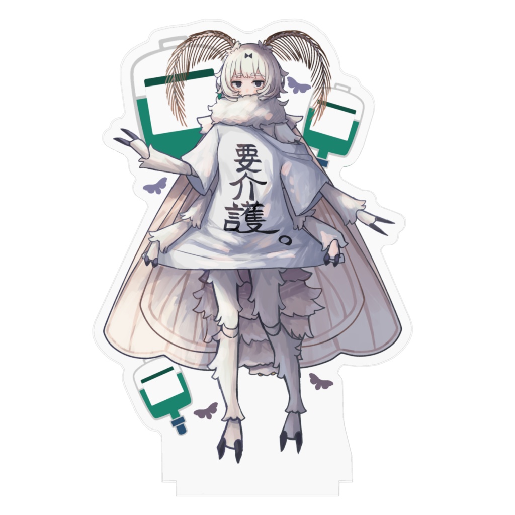 【2022冬発売】蚕ちゃんアクリルフィギュア