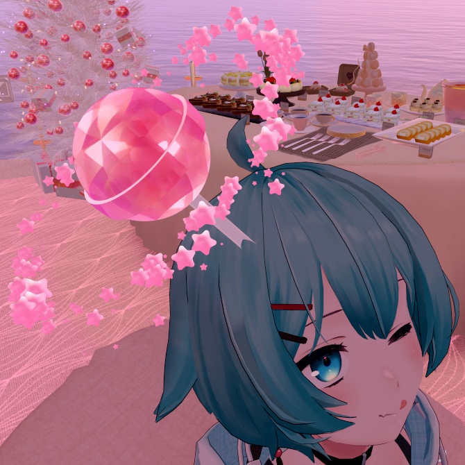 食べられるキャンディーヘイロー / LollipopHalo【VRChat】