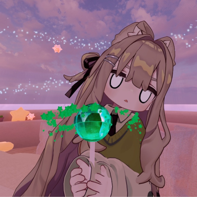 食べられるキャンディーヘイロー / LollipopHalo【VRChat】