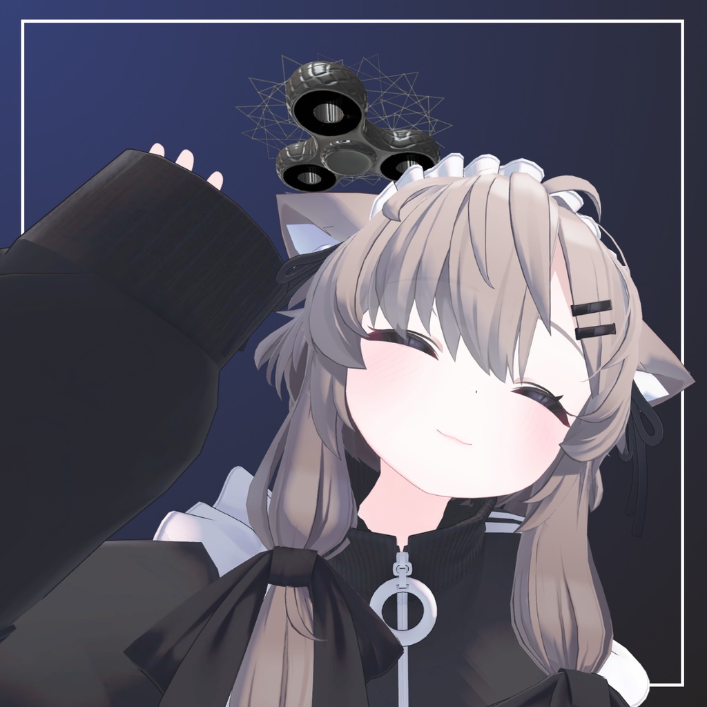 回せる!ハンドスピナーヘイロー / FidgetSpinnerHalo【VRChat】