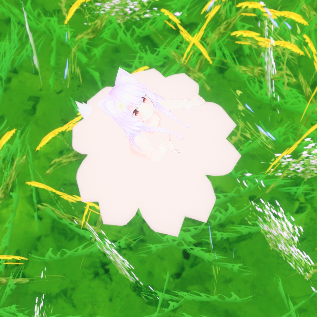 桜ワンピース【3Dモデル】