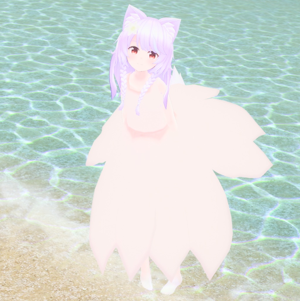 桜ワンピース【3Dモデル】