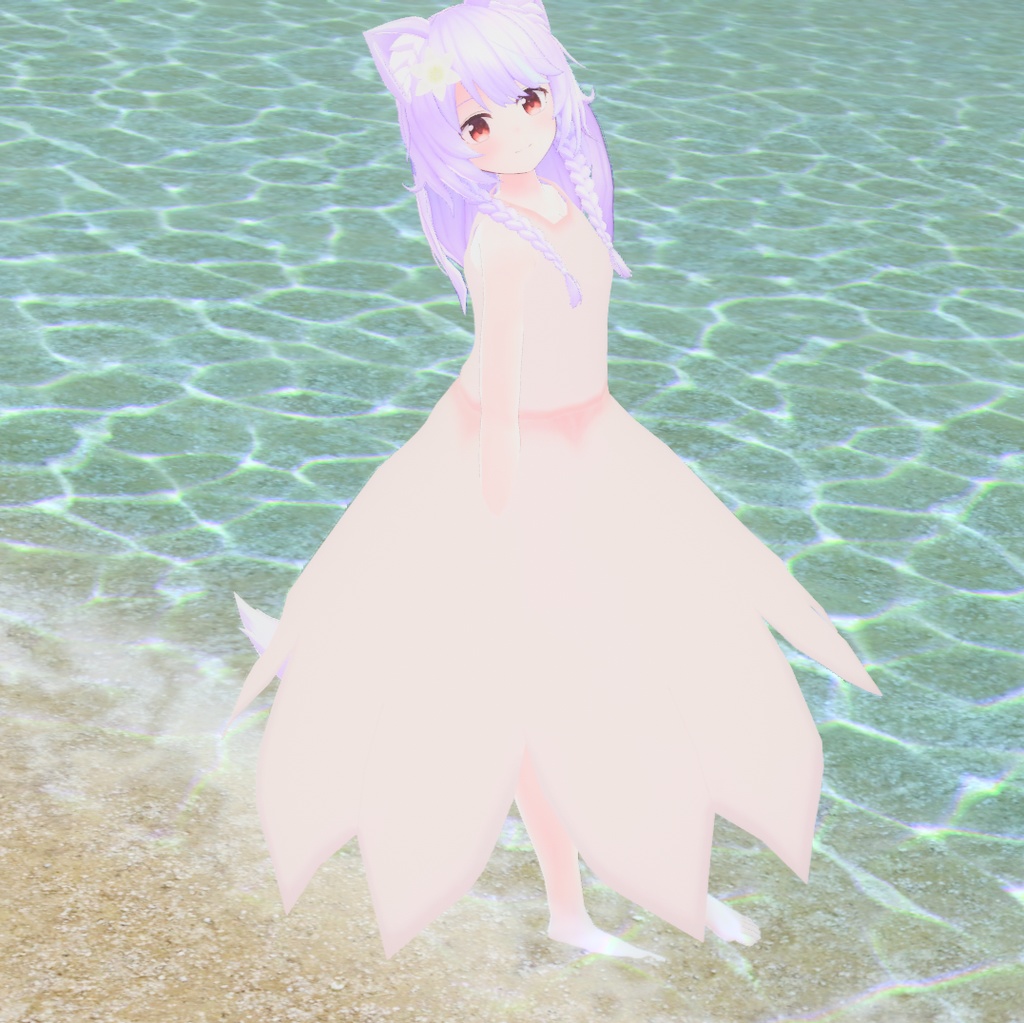 桜ワンピース【3Dモデル】