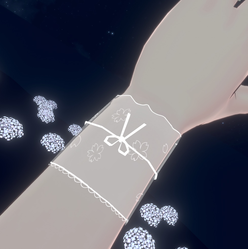 桜ワンピース【3Dモデル】