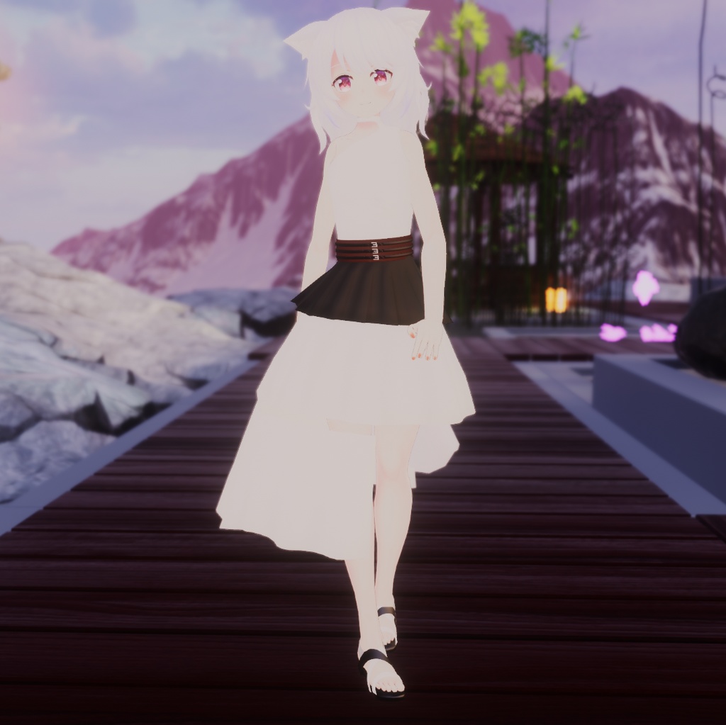 【11アバター対応】アシメコーデ【3Dモデル】