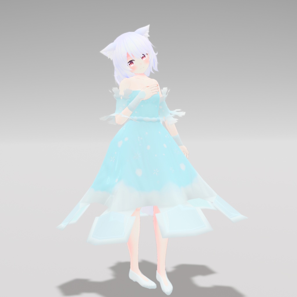 【13アバター対応】snowfairy 【3D衣装モデル】