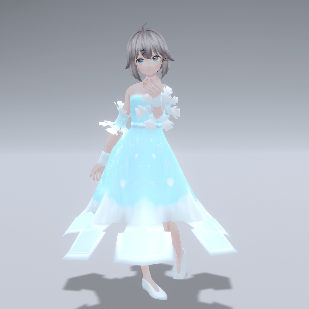 【13アバター対応】snowfairy 【3D衣装モデル】