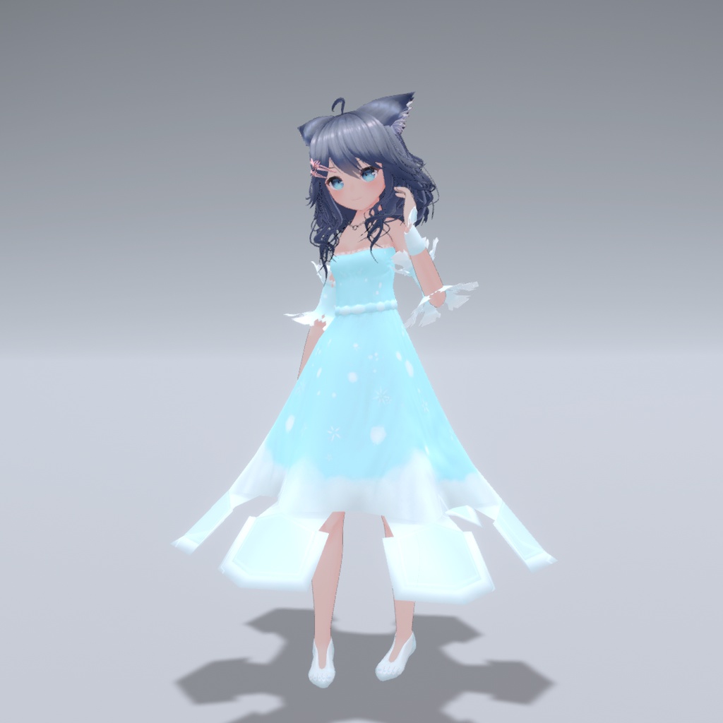 【13アバター対応】snowfairy 【3D衣装モデル】