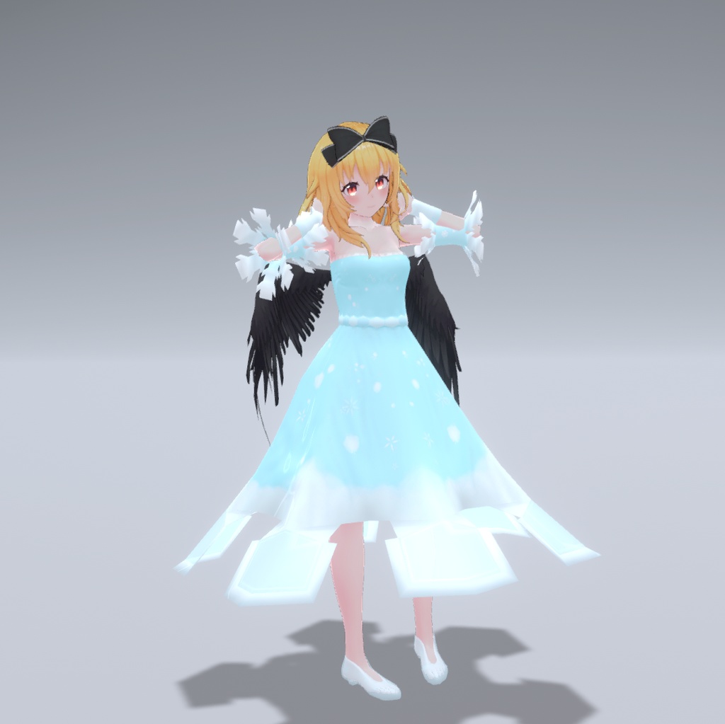 【13アバター対応】snowfairy 【3D衣装モデル】
