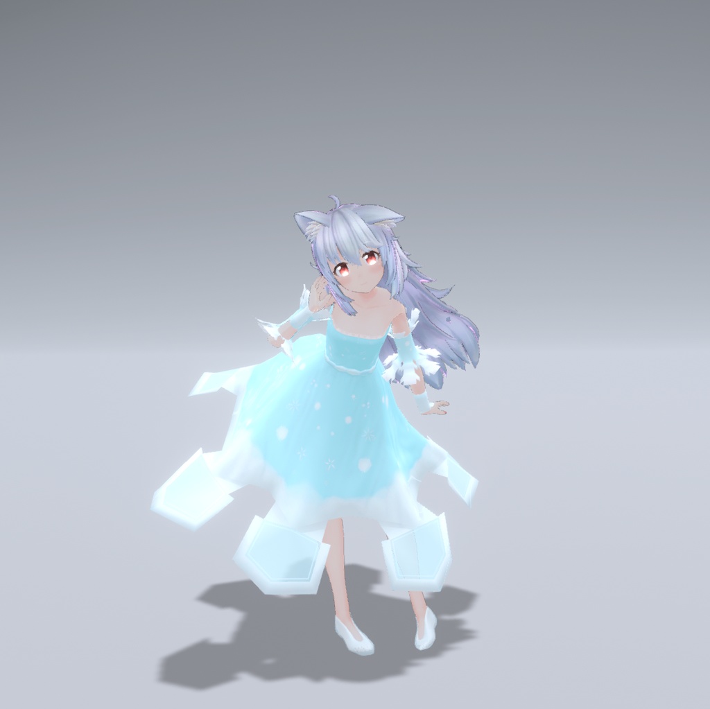 【13アバター対応】snowfairy 【3D衣装モデル】