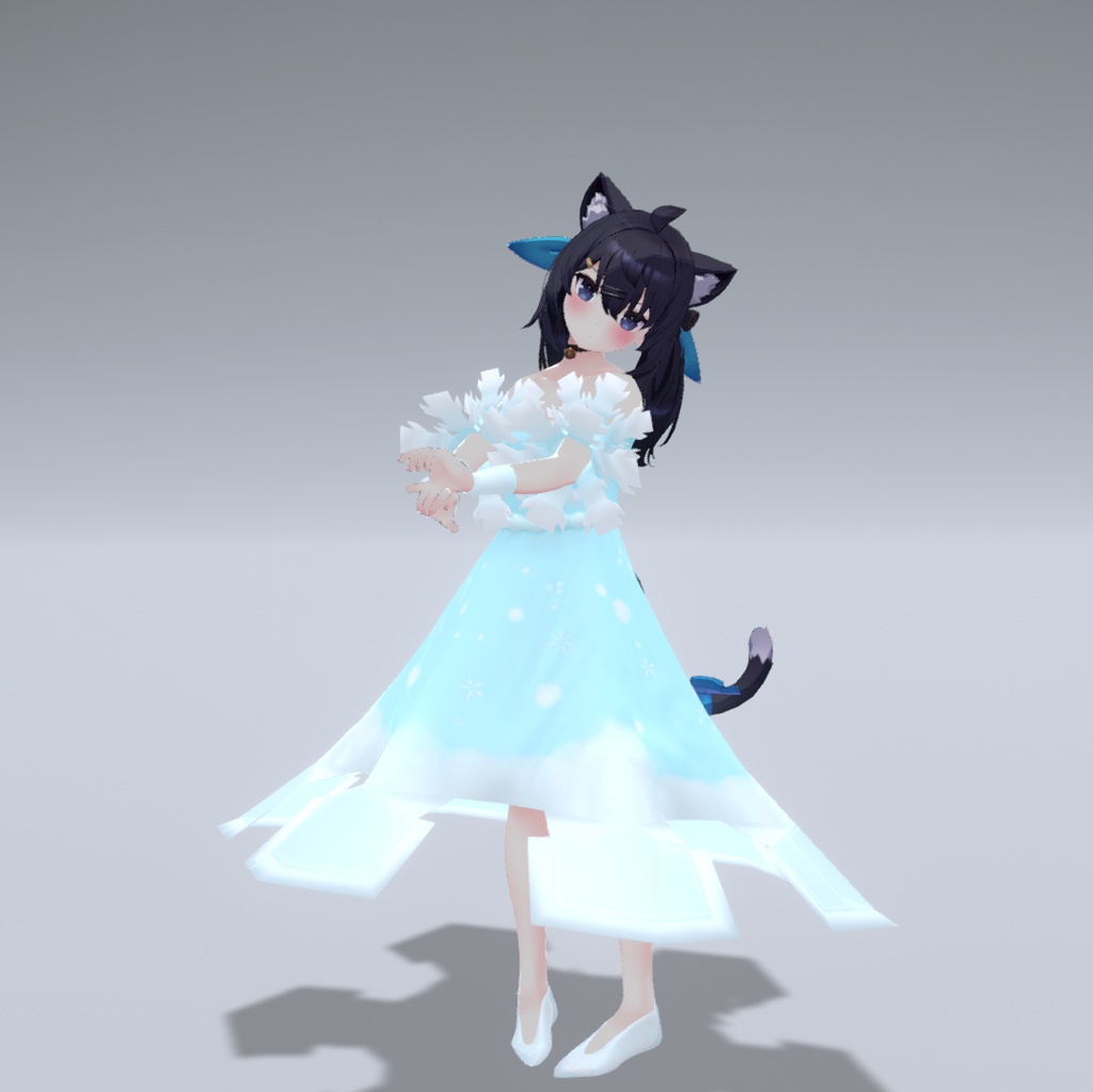 【13アバター対応】snowfairy 【3D衣装モデル】