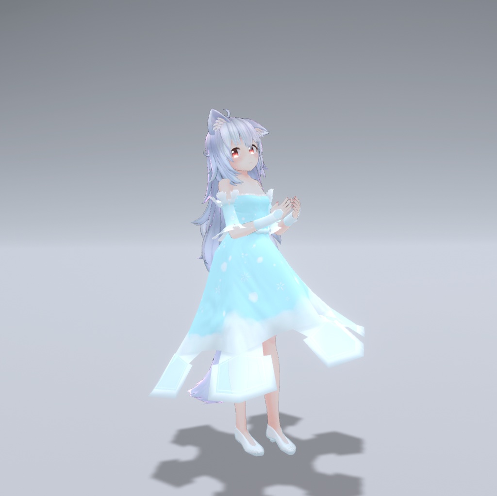 【13アバター対応】snowfairy 【3D衣装モデル】