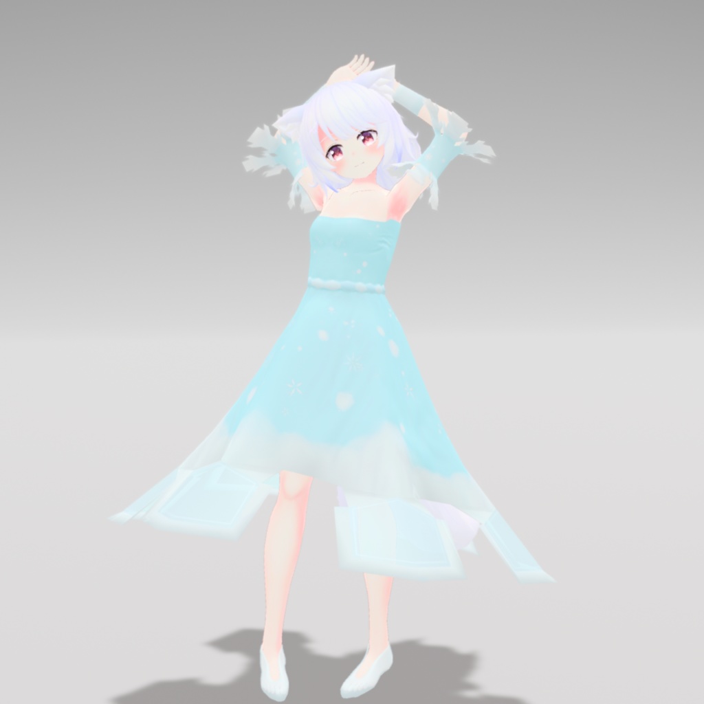 【13アバター対応】snowfairy 【3D衣装モデル】