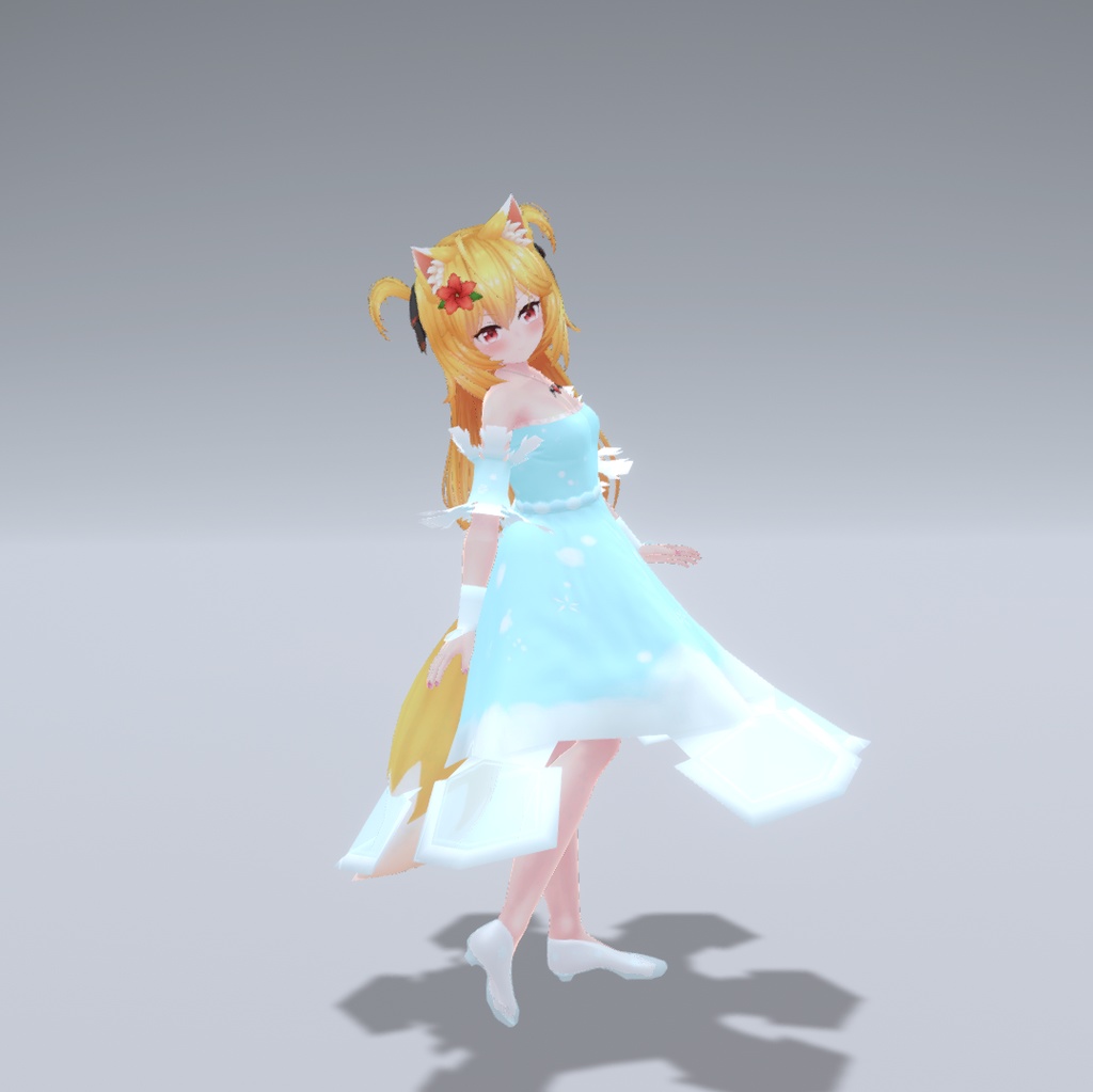 【13アバター対応】snowfairy 【3D衣装モデル】
