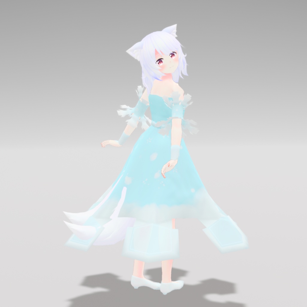 【13アバター対応】snowfairy 【3D衣装モデル】