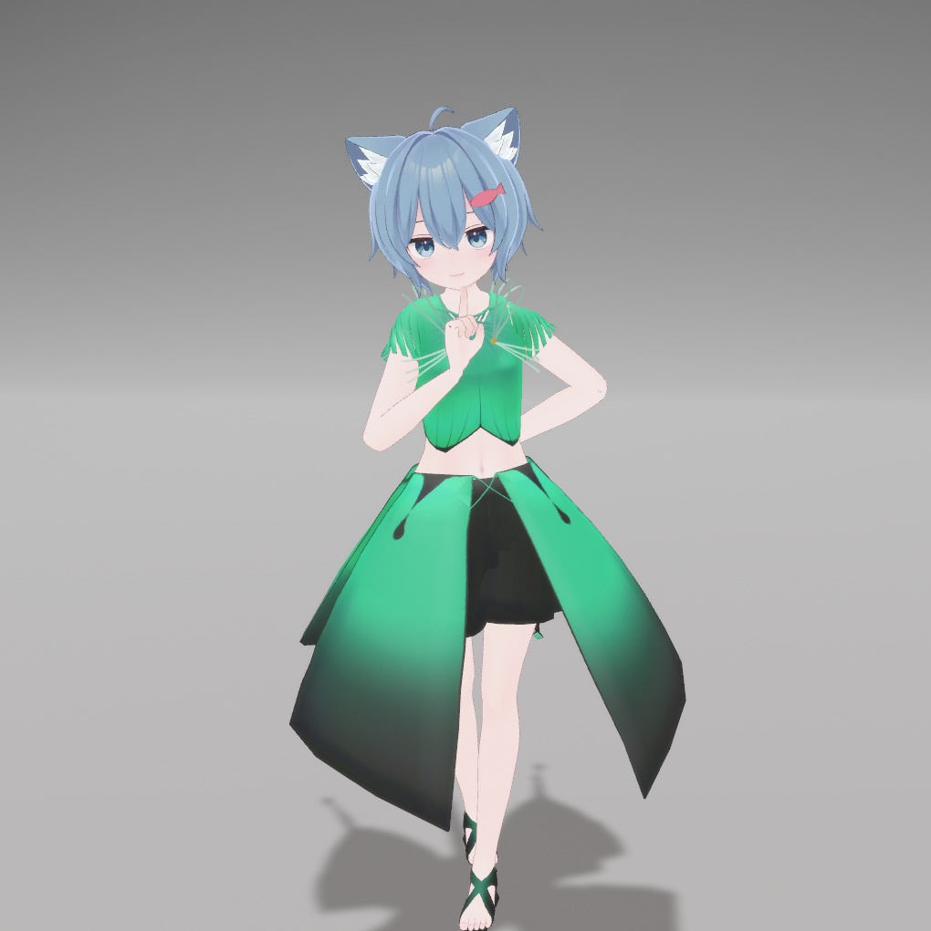 【14アバター対応】emergence【3D衣装モデル】