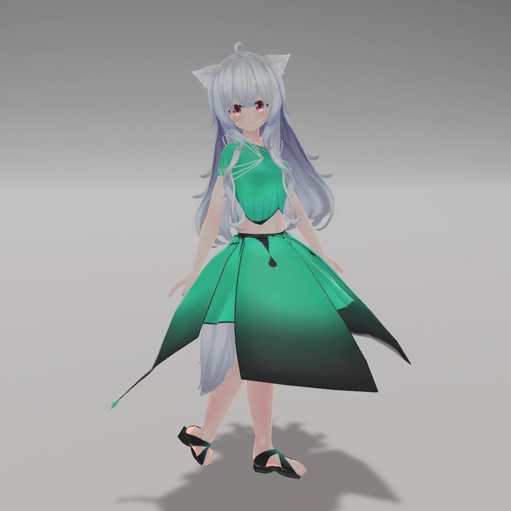 【14アバター対応】emergence【3D衣装モデル】