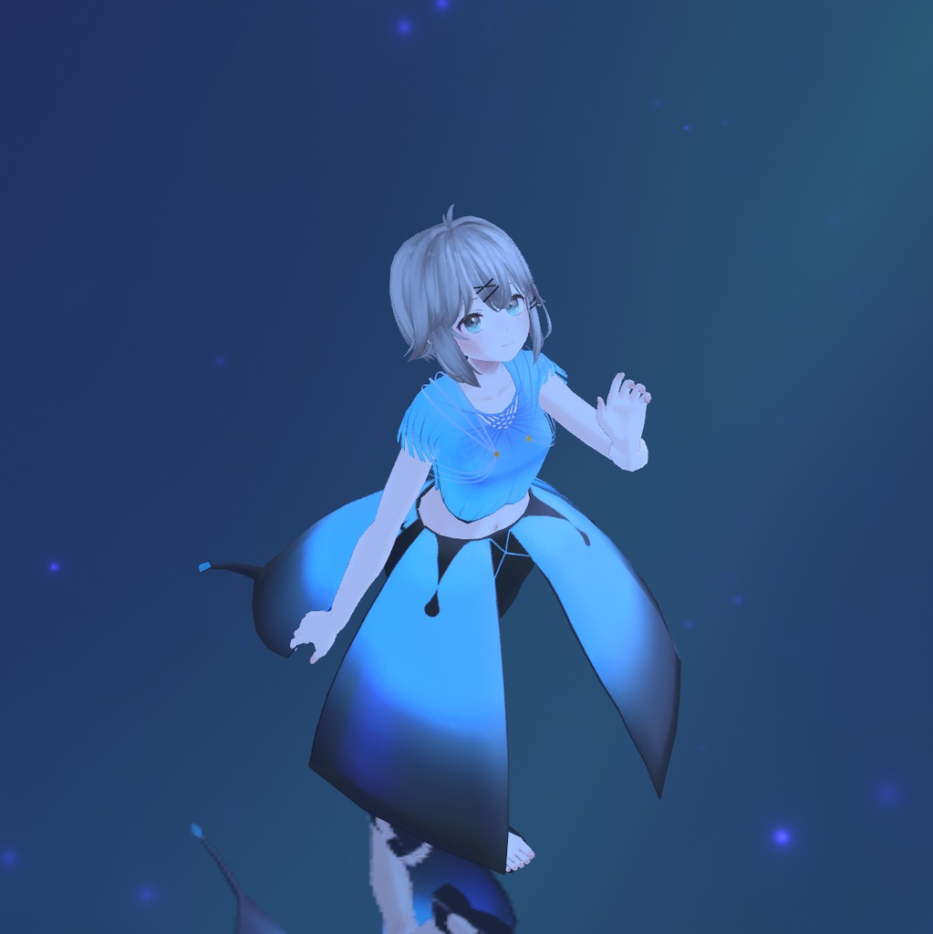 【14アバター対応】emergence【3D衣装モデル】