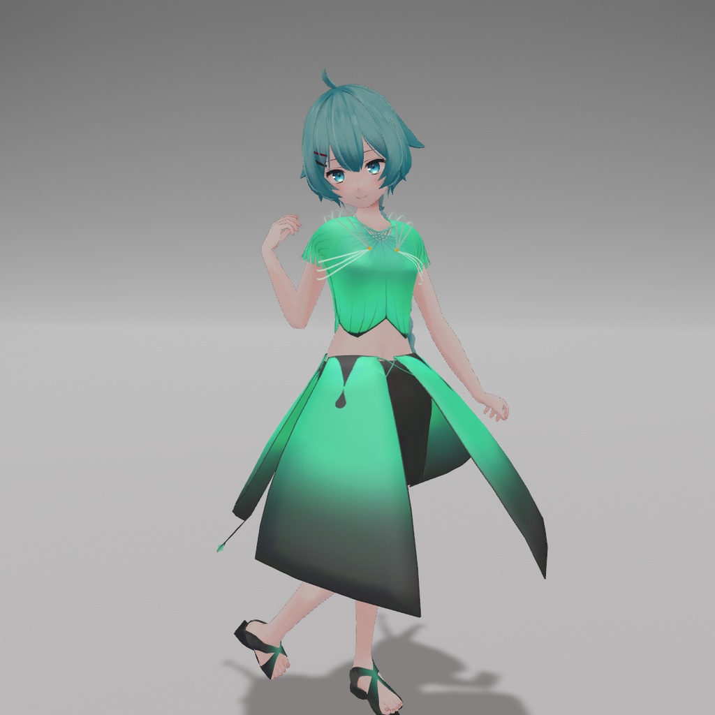 【14アバター対応】emergence【3D衣装モデル】