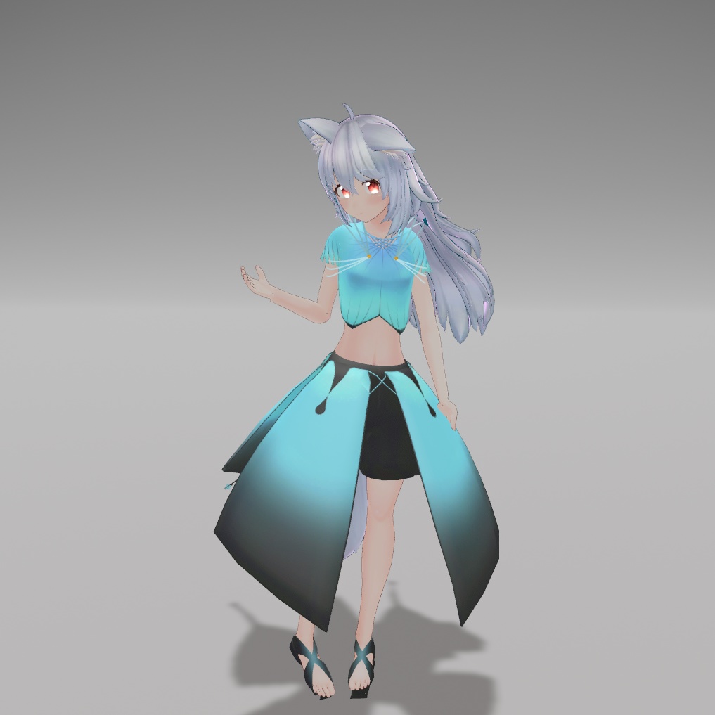 【14アバター対応】emergence【3D衣装モデル】