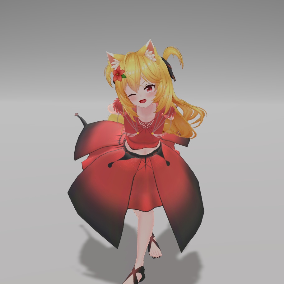 【14アバター対応】emergence【3D衣装モデル】