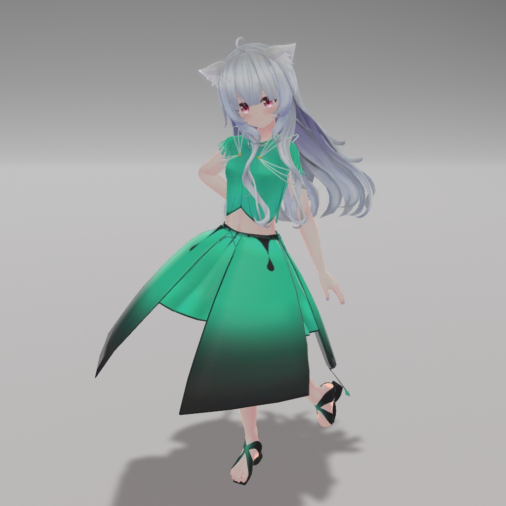 【14アバター対応】emergence【3D衣装モデル】