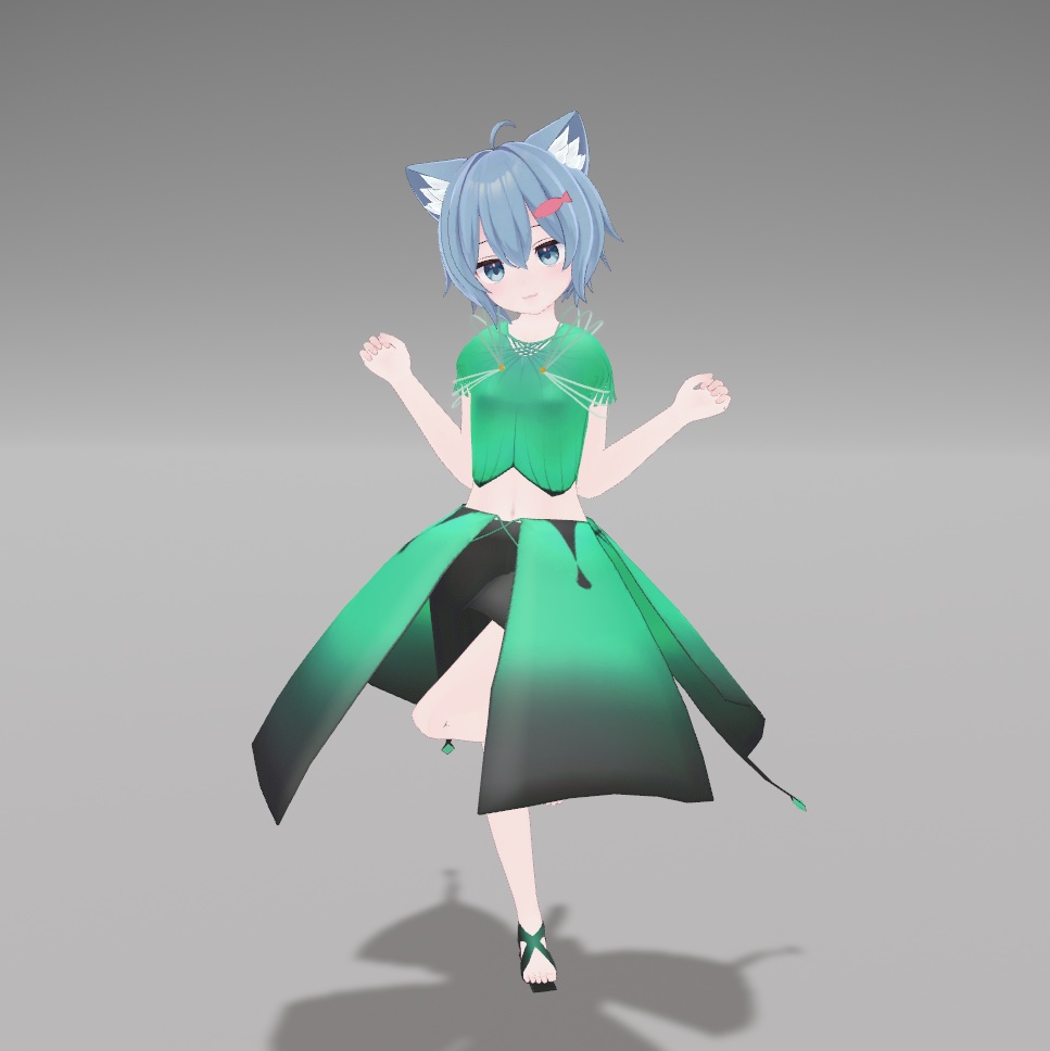 【14アバター対応】emergence【3D衣装モデル】