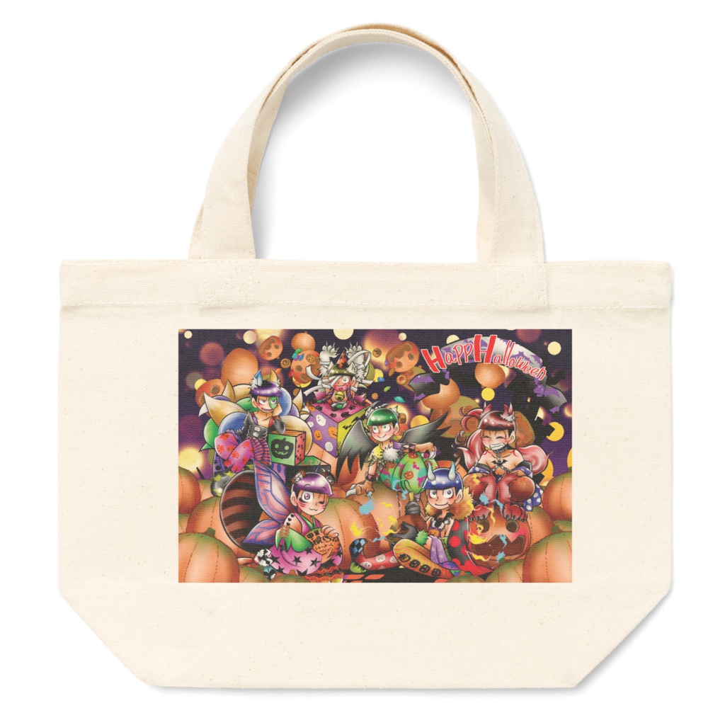 へそ妖怪松ハロウィン仮装トート