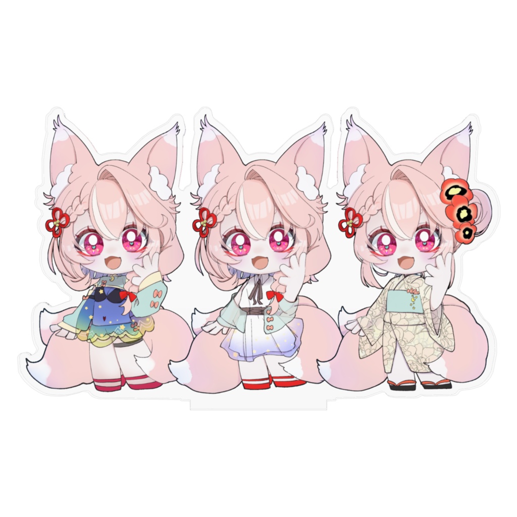 すずしろ衣装アクリルフィギュア