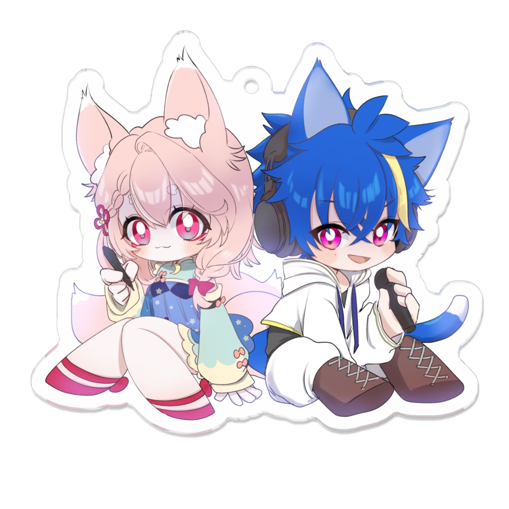 あおい＆すずしろアクリルキーホルダー