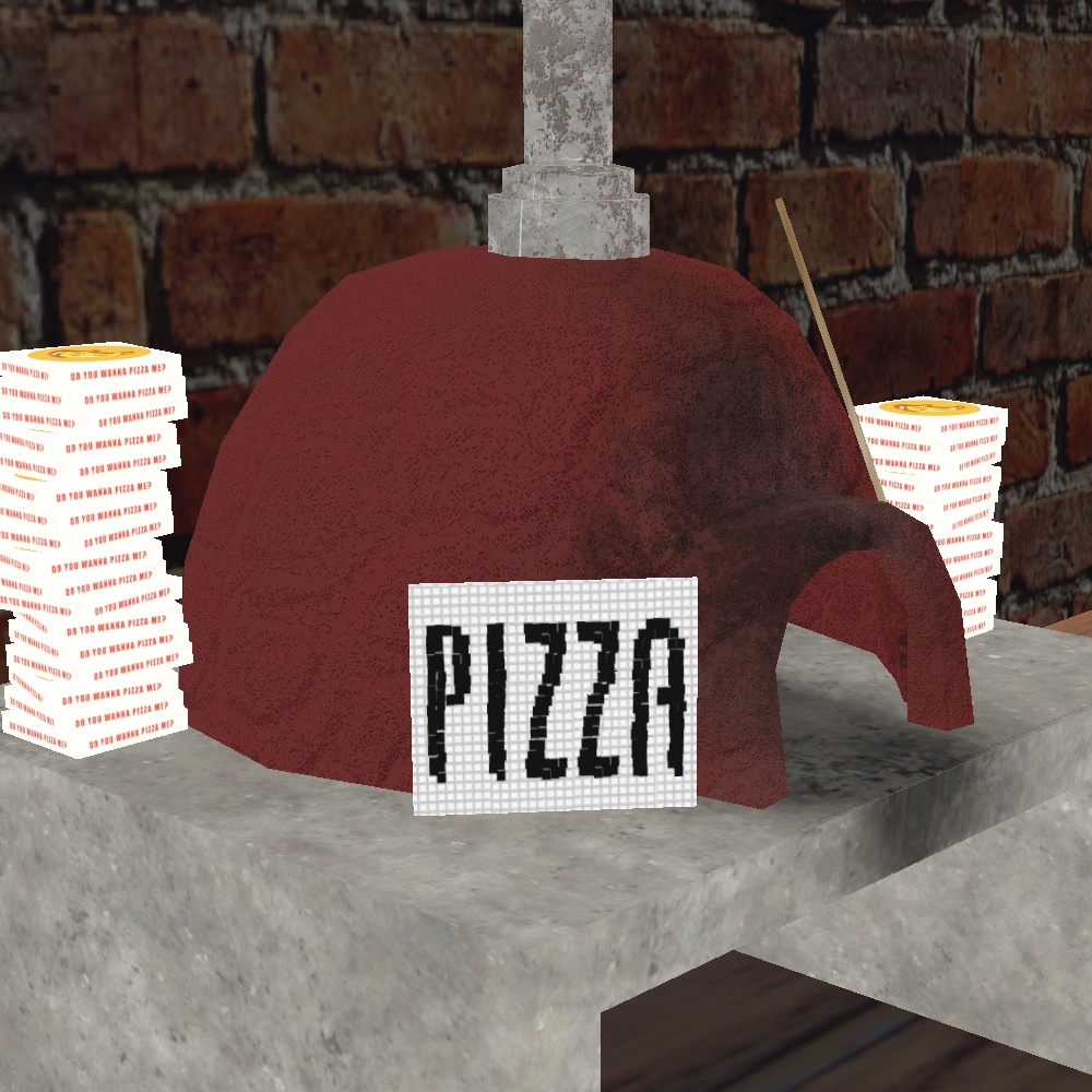 【VRChat】なりきりピザ屋さんセット【Unity】