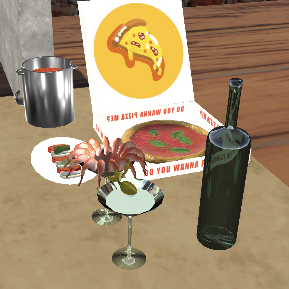 【VRChat】なりきりピザ屋さんセット【Unity】