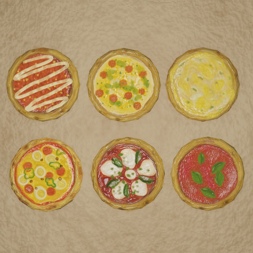 【VRChat】なりきりピザ屋さんセット【Unity】