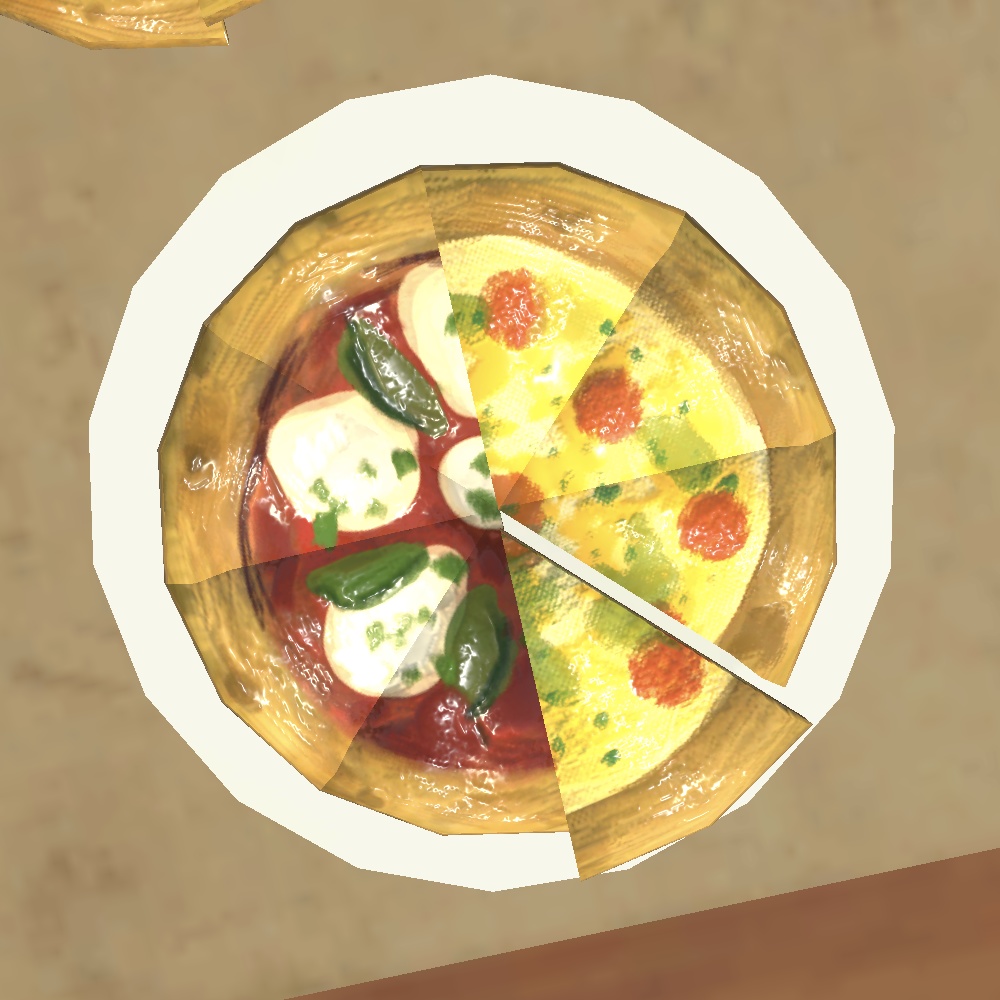 【VRChat】なりきりピザ屋さんセット【Unity】