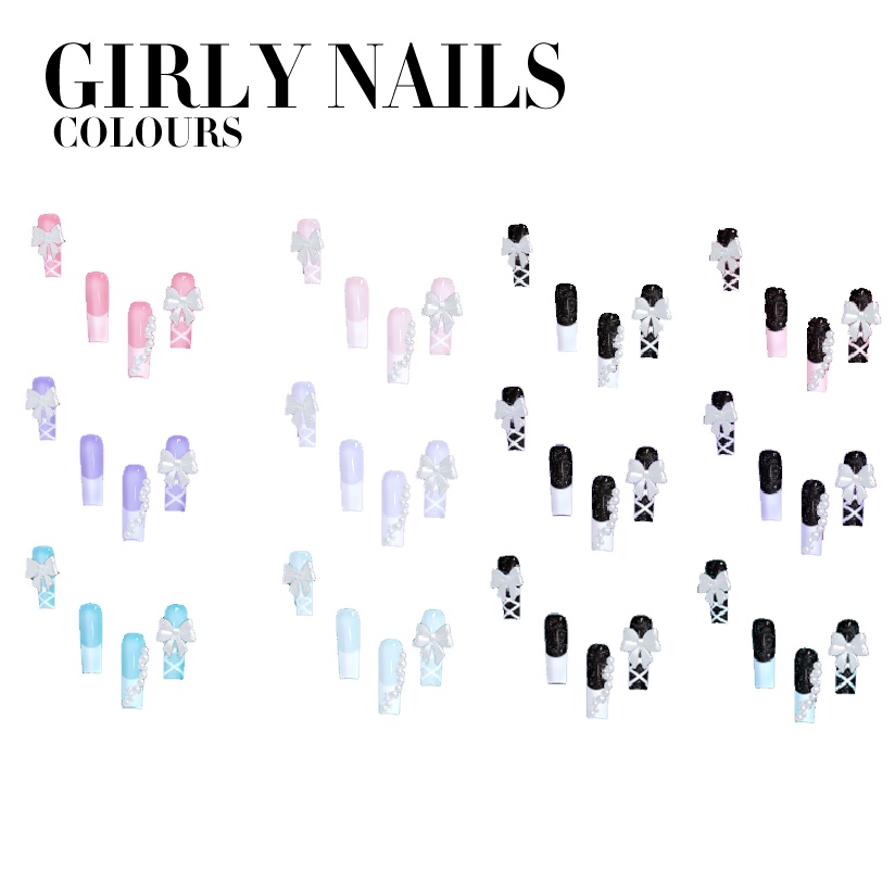 Girly Nails ガーリーネイル ♡
