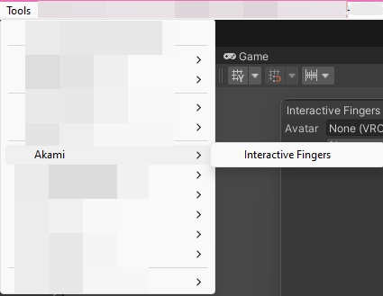 Interactive Fingers インタラクティブな指 ♡