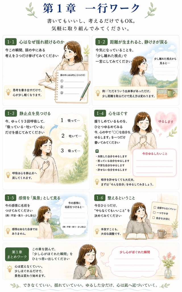 第1章 一行ワーク