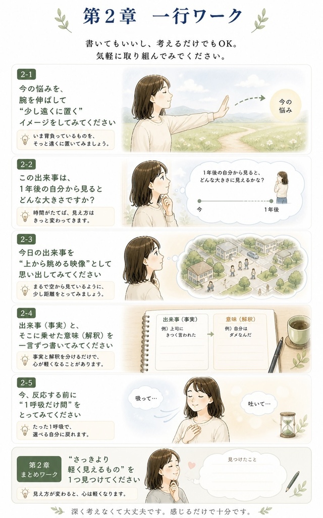 第2章 一行ワーク