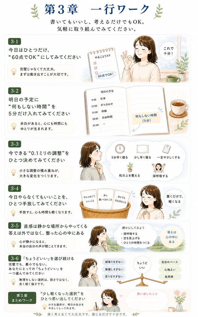 第3章 一行ワーク
