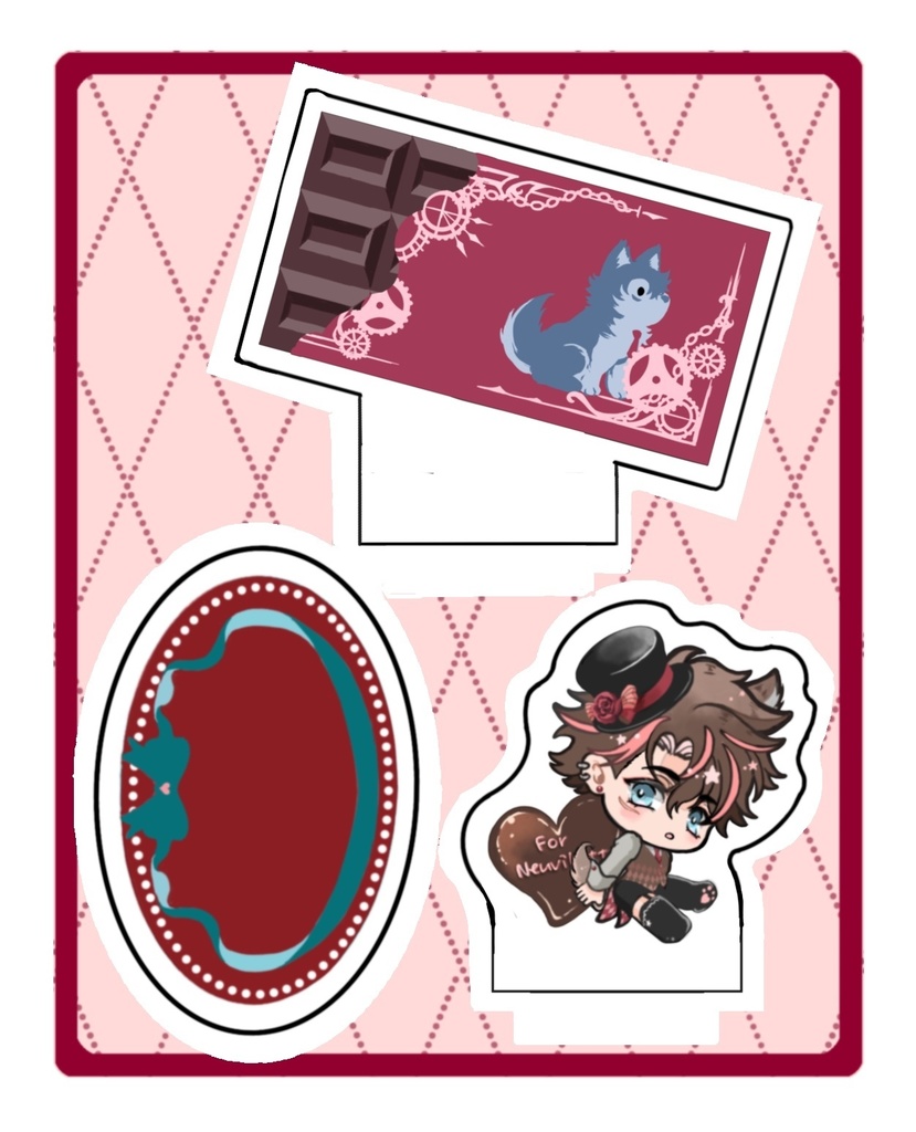 リオヌヴィアクリルフレームフィギュア