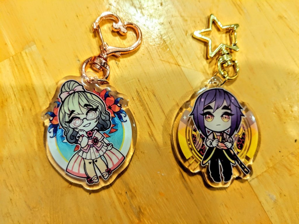stella azurea個人的VY1とVY2アクリルキーホルダーセット