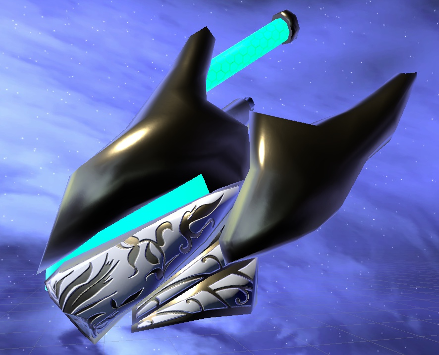 VRChat用3Dアクセサリー「ノブリスヘッド」