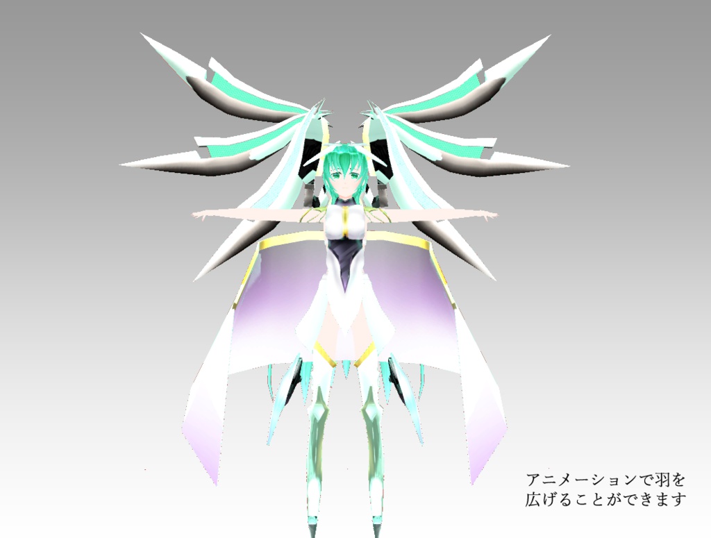 オリジナル3Dモデル「フレール_R.ソールアンシア」