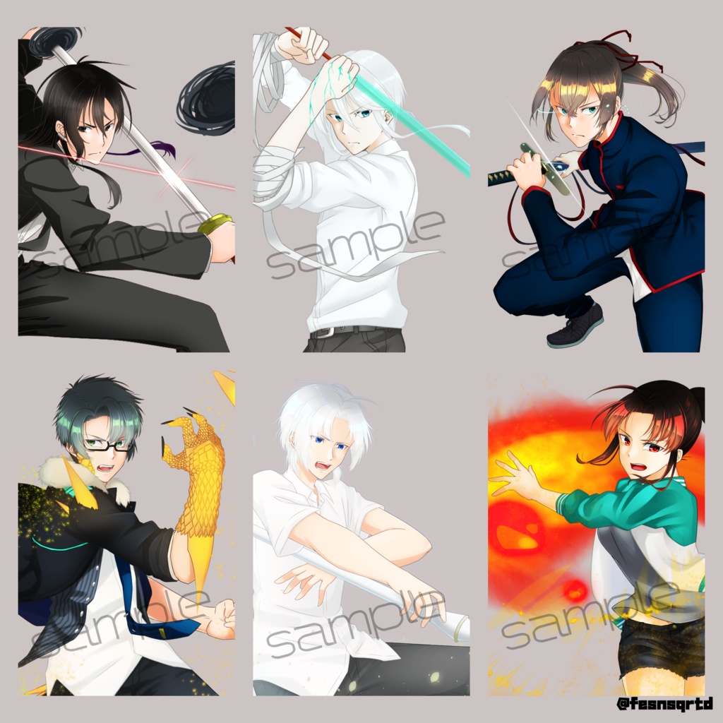 TRPG立ち絵デザインのご相談承ります