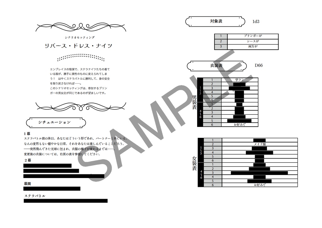 【花章・舞台】Awesome Flower Market【銀剣のステラナイツ】